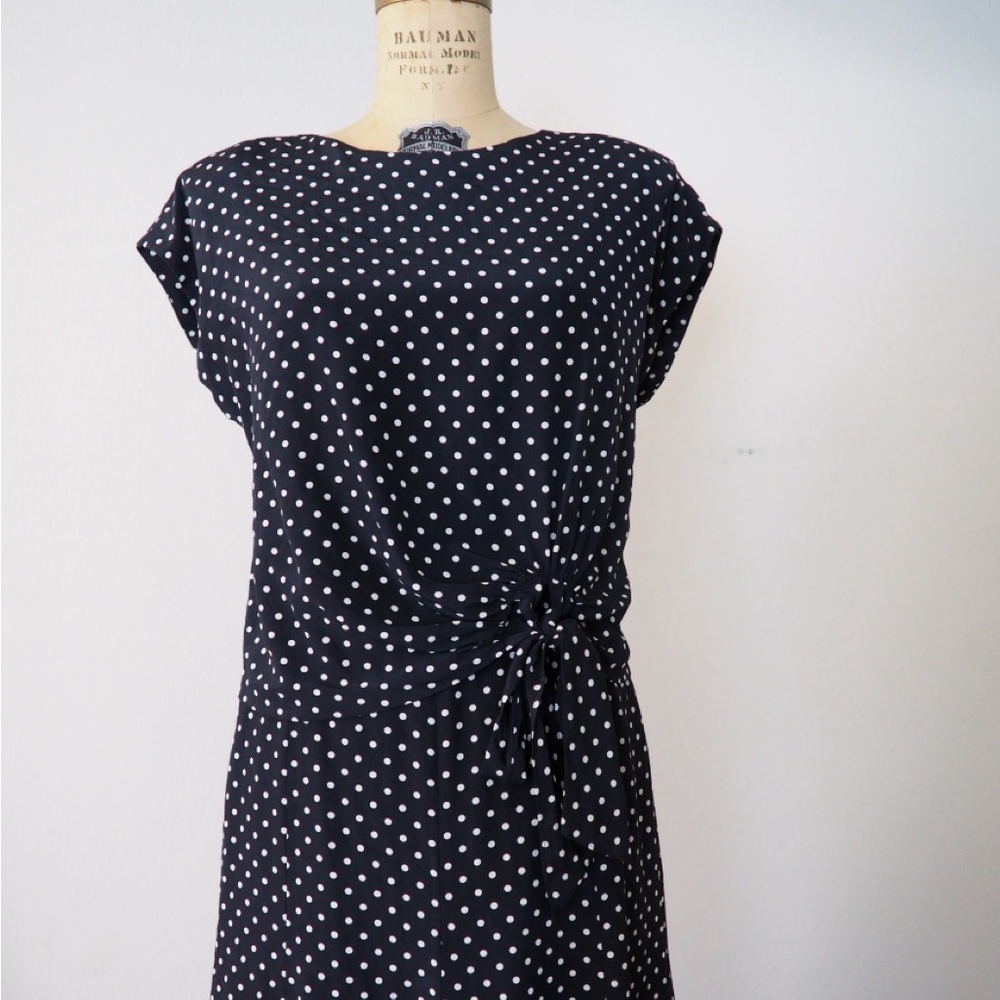 Vintage polka dot lbd - Picture 2 of 5